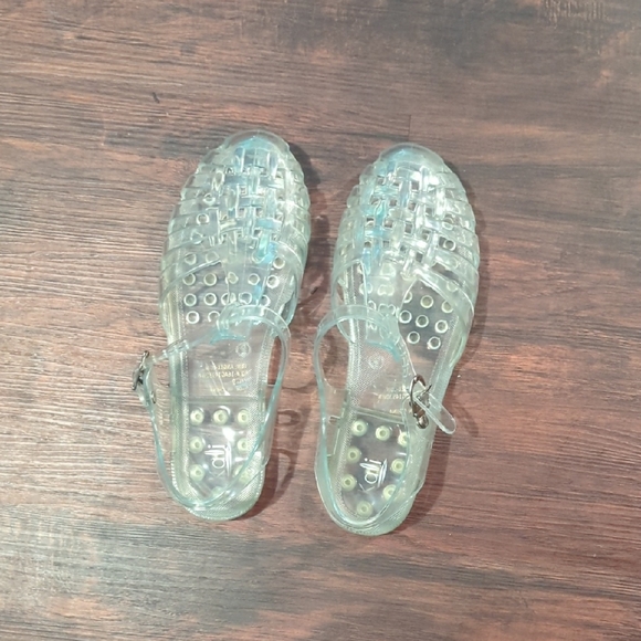 Clear Jelly Sandals - Picture 1 of 2